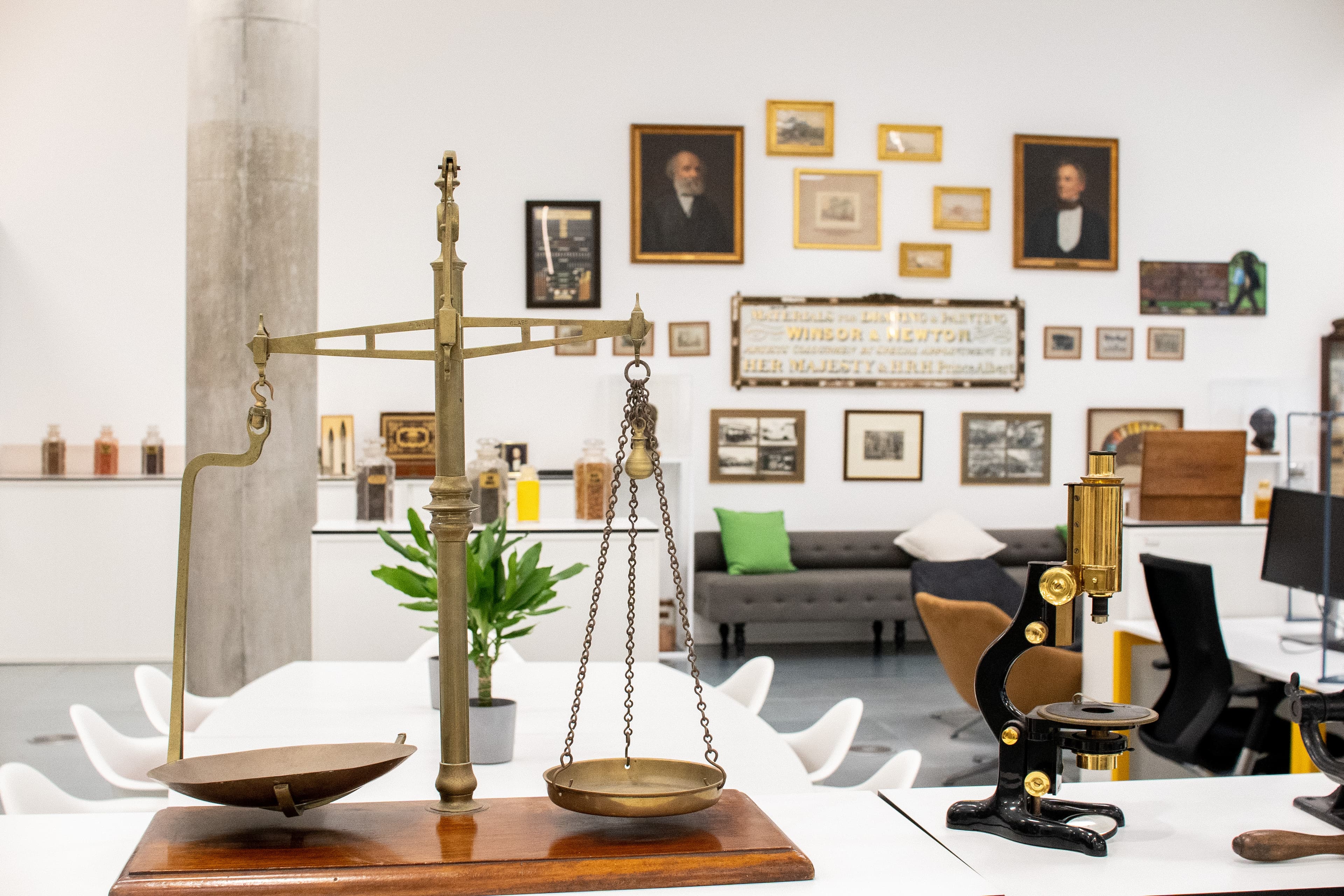 Example interior of a places location