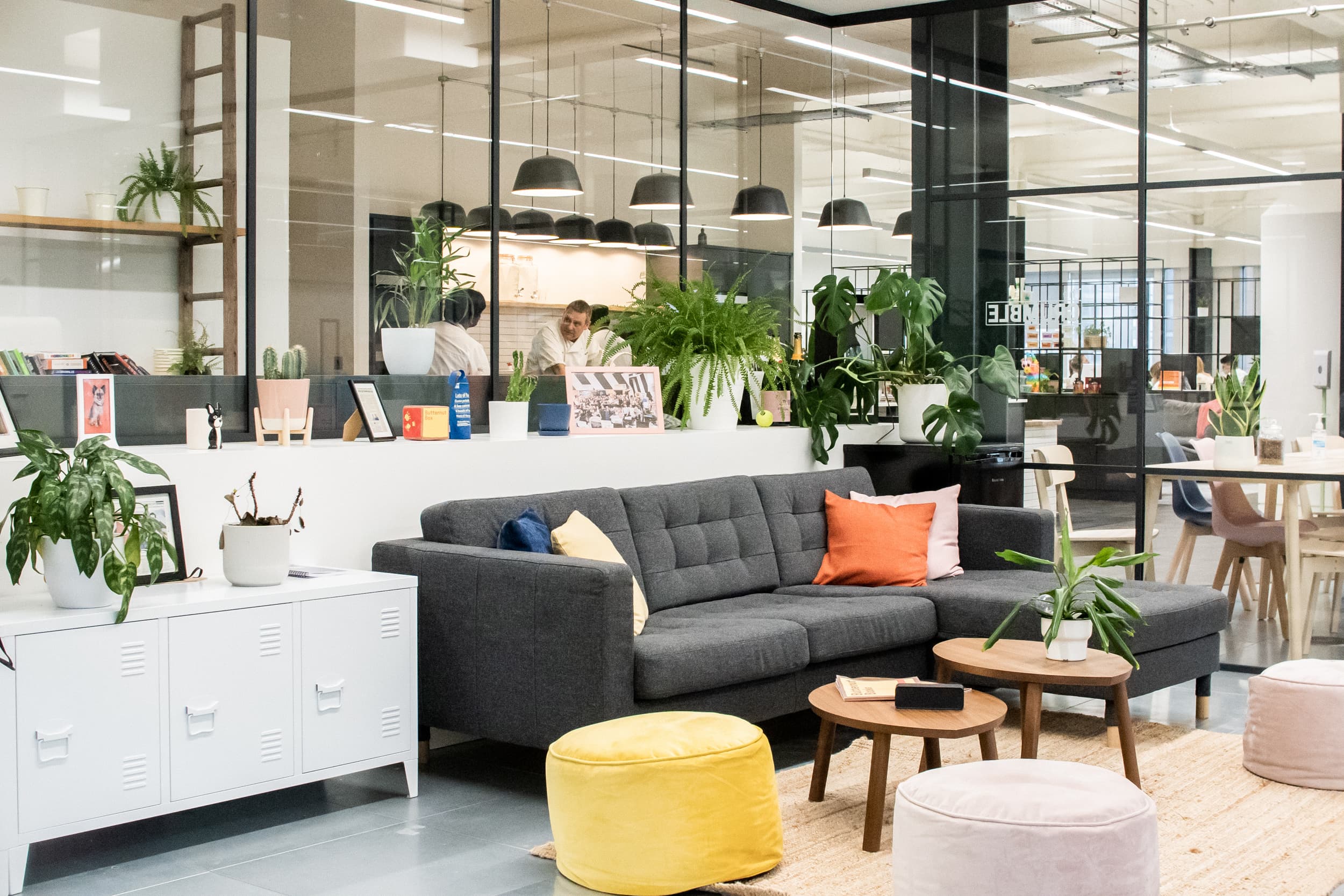 Example interior of a places location